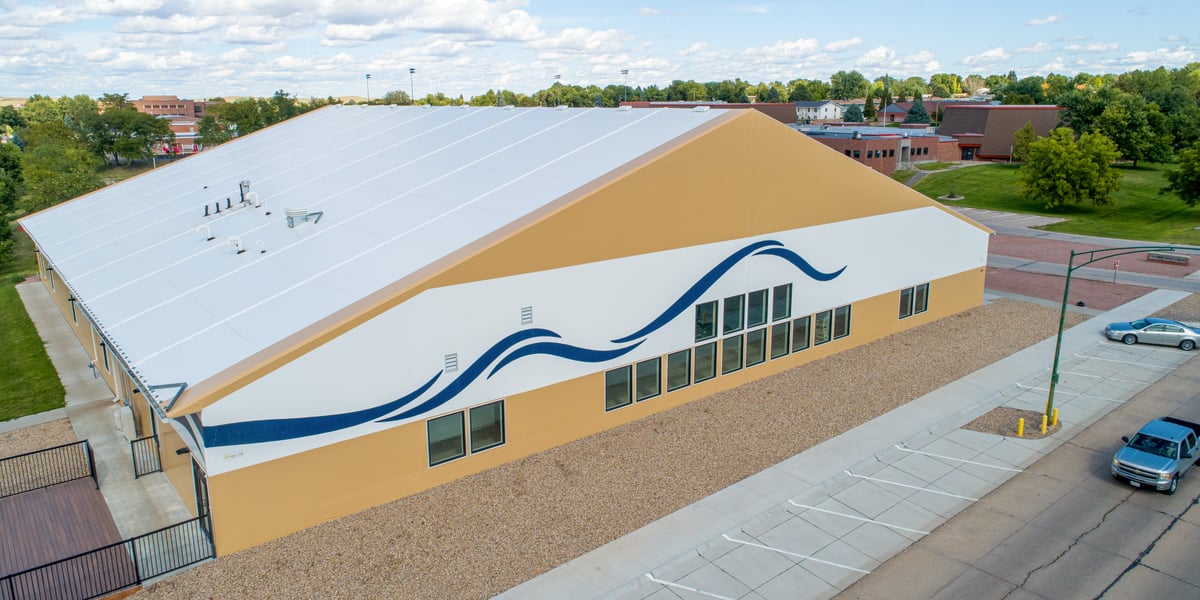 Chadron Aquatic Center - Legacy Building Solutions Tension Fabric Buildings