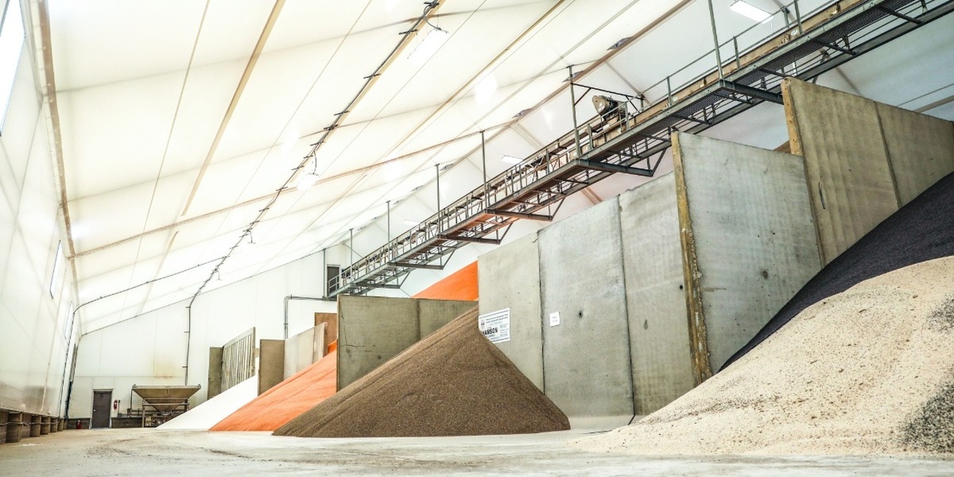 bulk storage, potash storage facilities by Legacy Building Solutions
