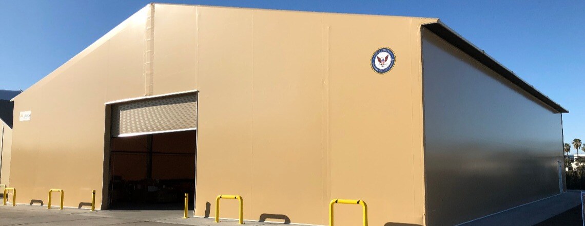 Fabric buildings for all armed force branches - Legacy Building Solutions