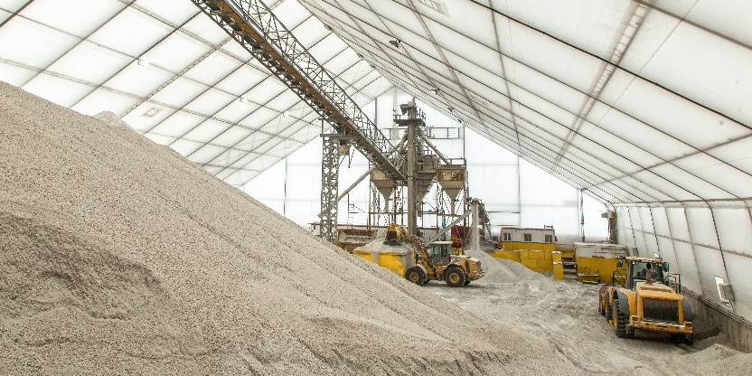 Lyons Salt Storage Building, Salt Shed, Salt Barns by Legacy Building Solutions. 