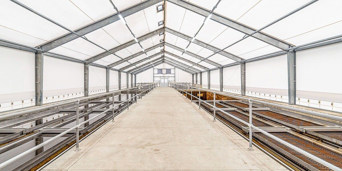 Desalination building solutions, Waste water treatment facility
