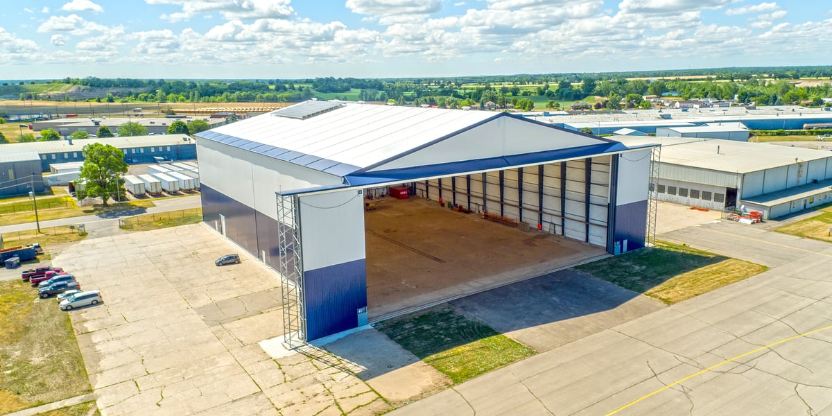 Solar Ship - Tension Fabric Buildings for Aviation - Legacy