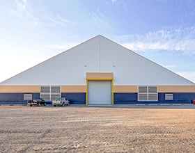 fabric building exterior