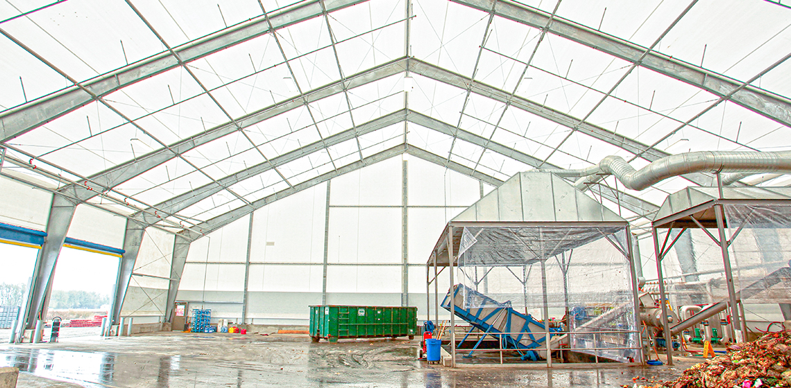 Explore this biomethane production facility and biomethane processing facility, driving sustainable energy through advanced biomass production.