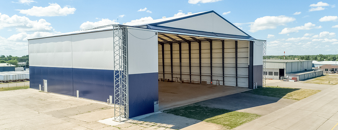 airplane hangar