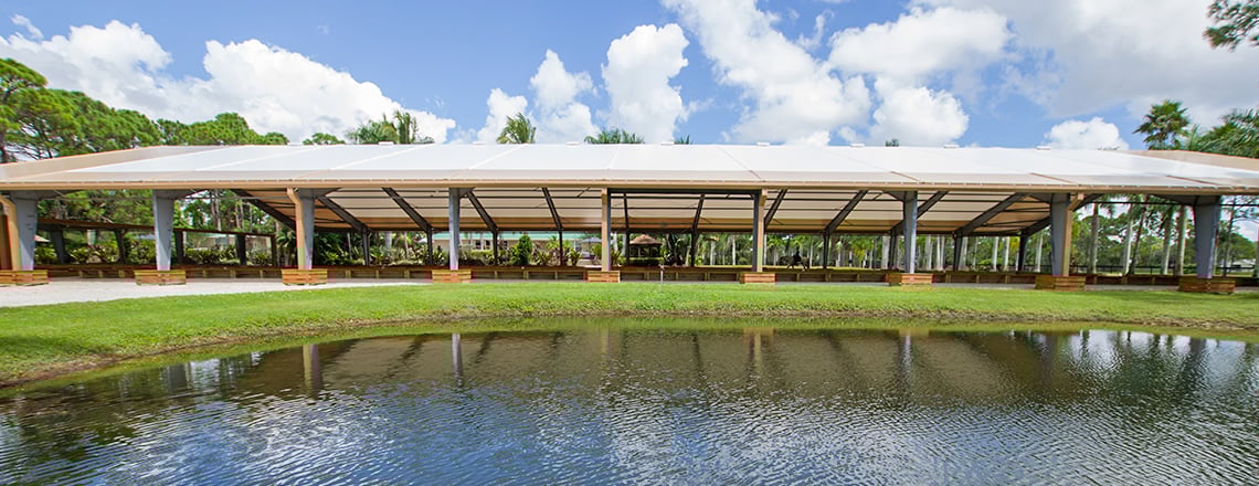 tension fabric horse arena in Florida