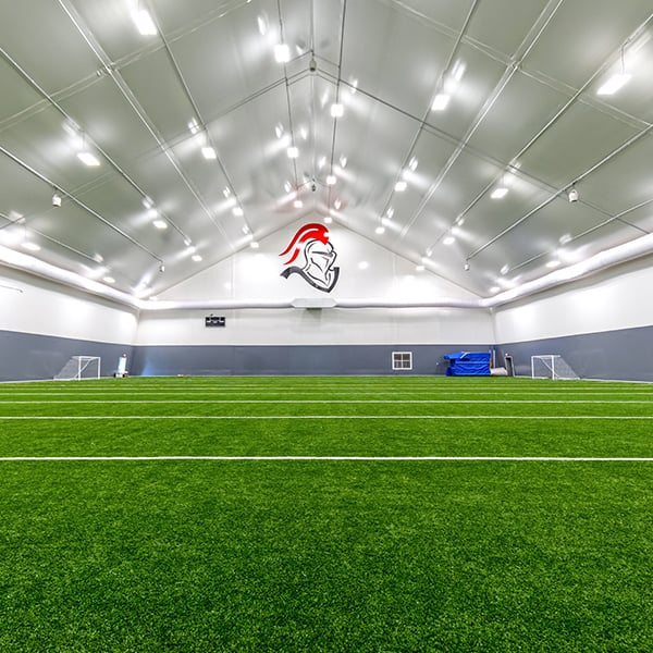 Martin Luther College fabric fieldhouse