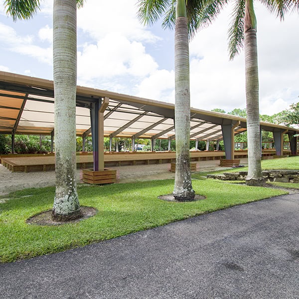tension fabric equestrian arena in Florida