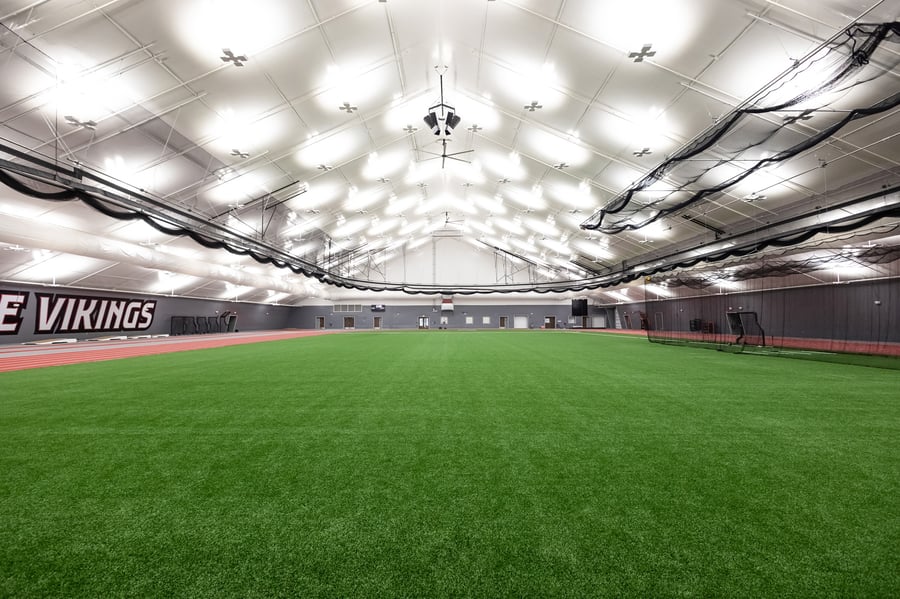 tension fabric fieldhouse at Bethany Lutheran College