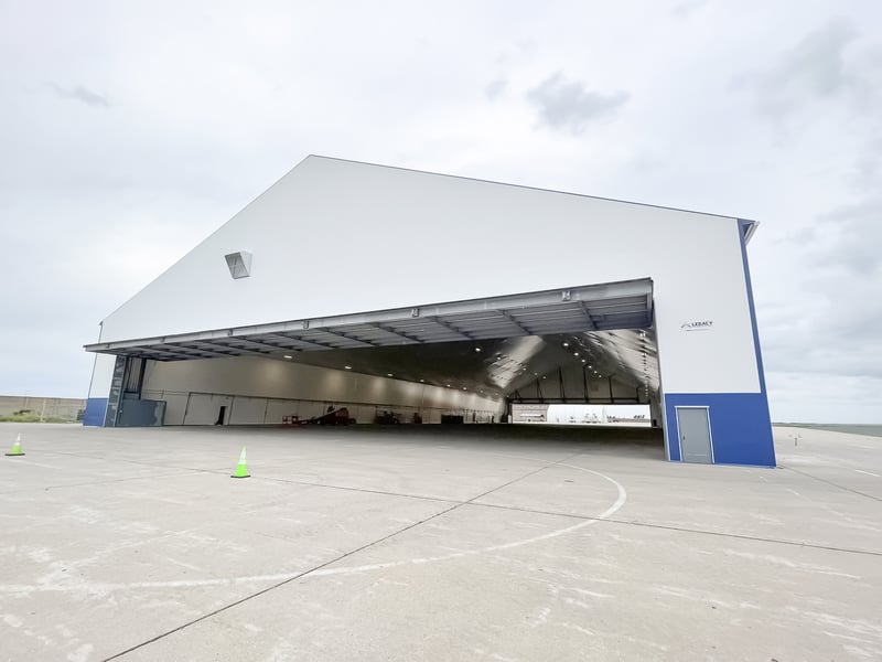 tension fabric aircraft hangar