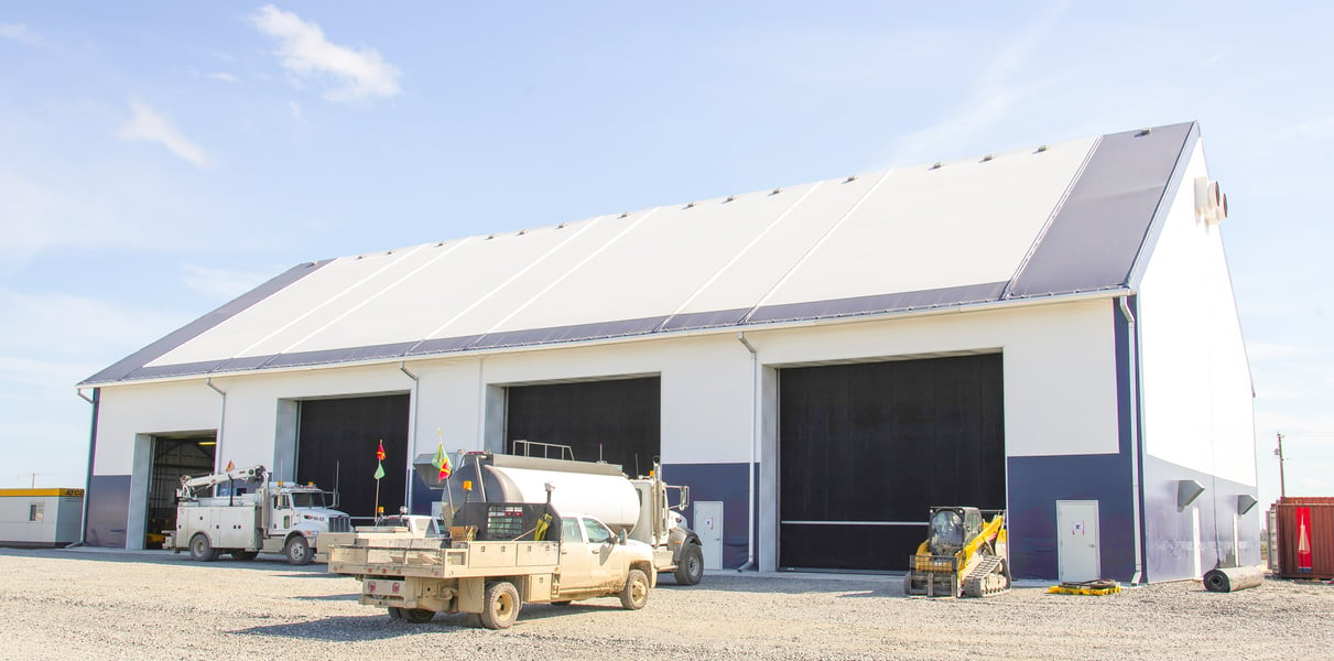 fabric maintenance shop for mining trucks