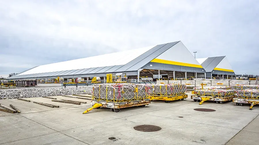 aviation - Roof Only Pavilion DHL