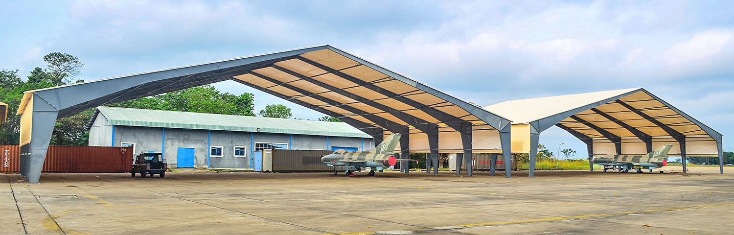 Military Base Buildings: 5 Types for Fabric Structures