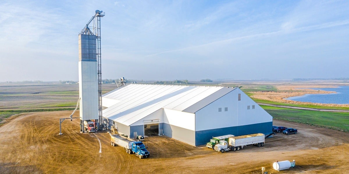 Custom Fabric Structures for Dry Fertilizer Storage