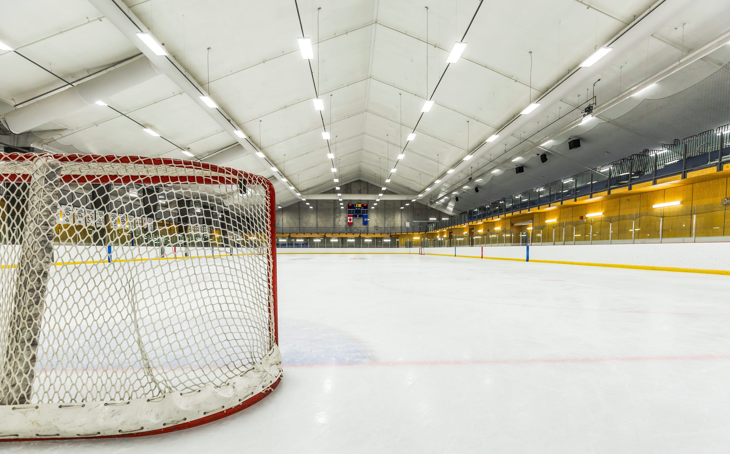 fabric hockey arena