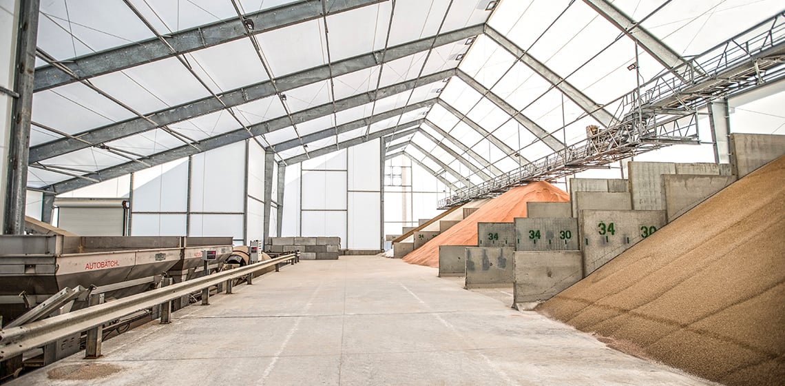 Agriland FS Woodbine Fertilizer Storage