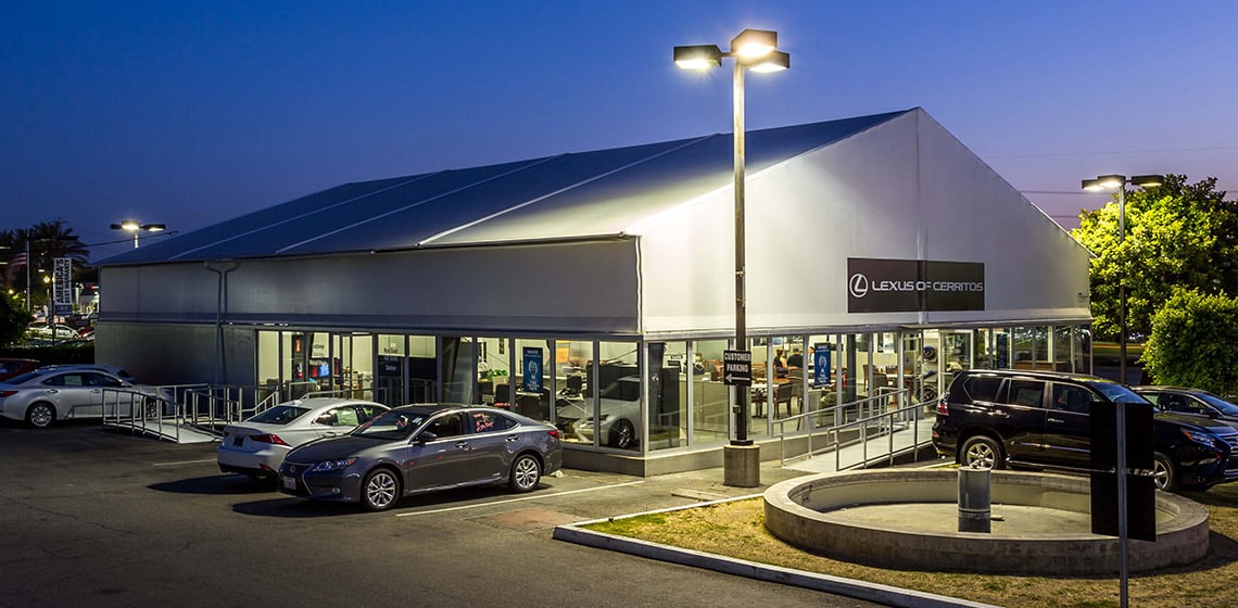 Luxury Lexus Automotive Showroom and Offices