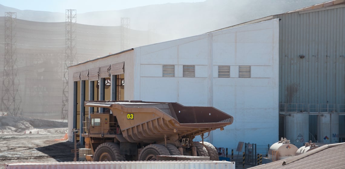 Mining Truck Shop and Maintenance Building