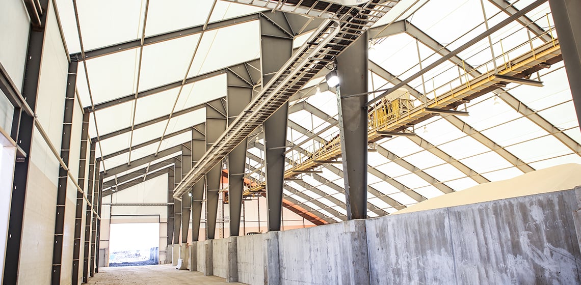 Frac Sand Storage Building