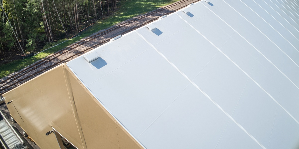 Fabric roofs help save money and energy - fabric roofing systems